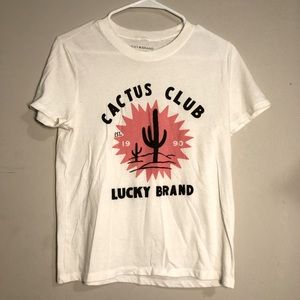 Lucky Brand Small Cactus Club Women’s Shirt